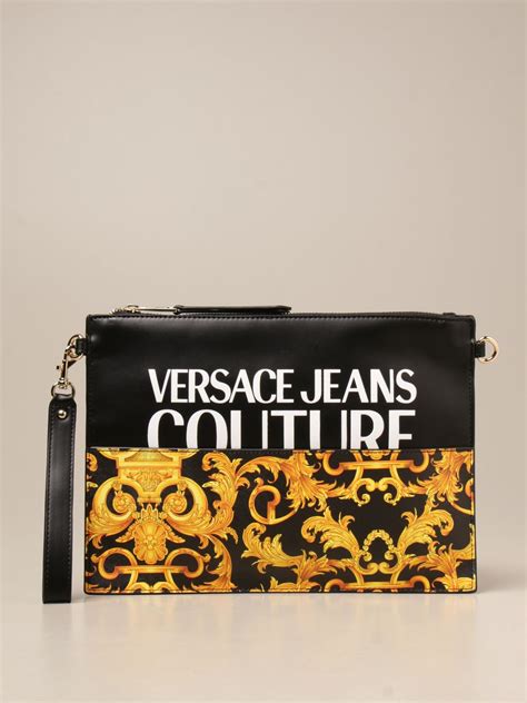 versace jeans clutch